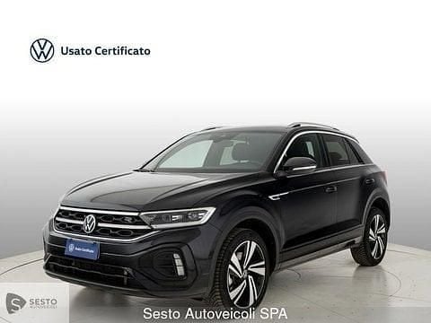 Usata VW T-Roc R-line 150 CV (110 kW) 2024 Nero SUV
