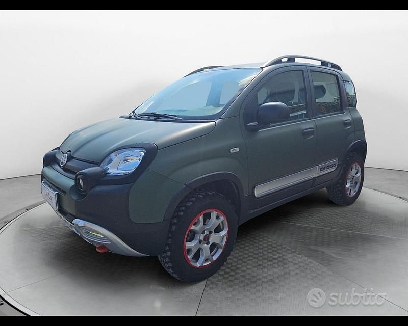 Usata Fiat Panda Cross Cross 90 CV (66 kW) 2014 Verde Utilitaria