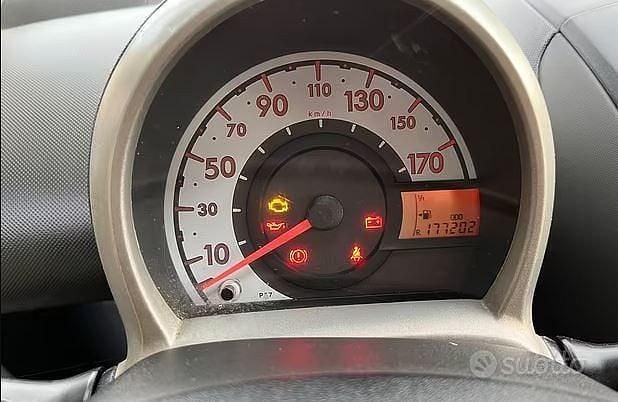 Usata Toyota Aygo 68 CV (50 kW) 2008 Grigio Utilitaria