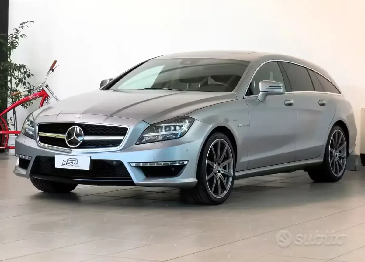 Usata Mercedes CLS63 AMG AMG 585 CV (430 kW) 2014 Grigio Station wagon