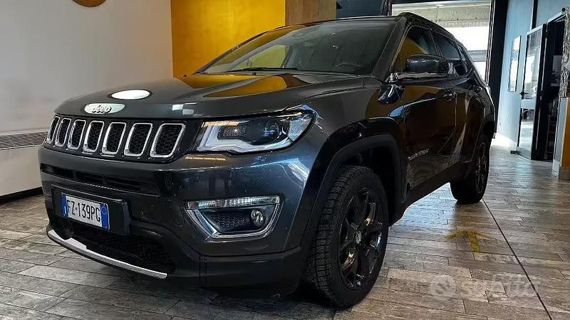 Usata Jeep Compass Limited 140 CV (102 kW) 2019 Grigio SUV