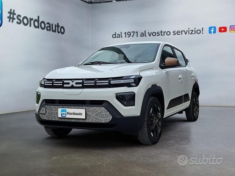 Usata Dacia Spring Extreme 47 kW (65 CV) 2024 Bianco Utilitaria