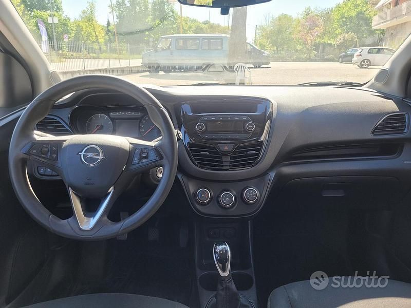 Usata Opel Karl Cosmo 75 CV (55 kW) 2015 Bianco Utilitaria