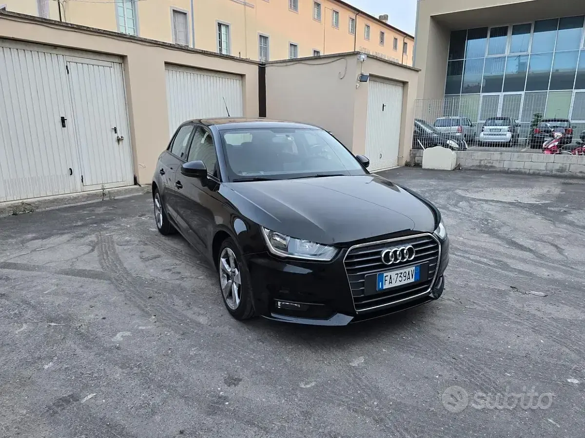 Usata Audi A1 90 CV (66 kW) 2015 Nero Utilitaria