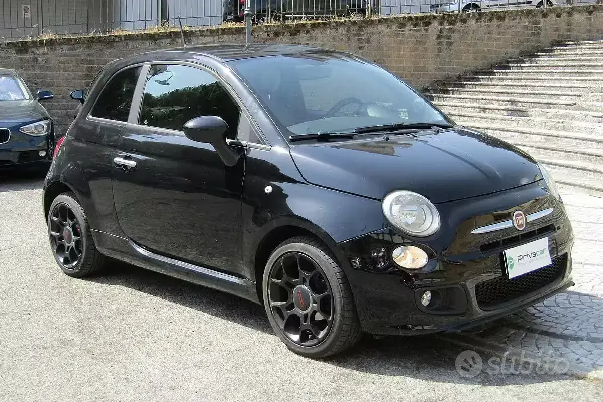 Usata Fiat 500 S 69 CV (50 kW) 2015 Nero Utilitaria