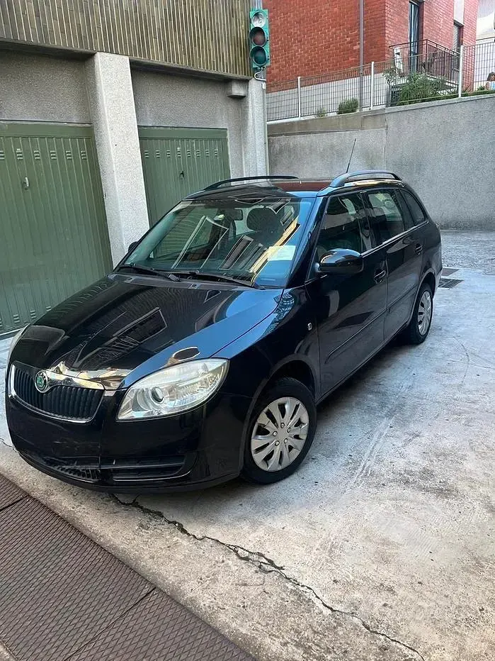 Usata Skoda Fabia 64 CV (47 kW) 2008 Nero Station wagon
