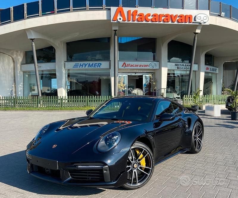Nero Usata 2022 Porsche 911 Turbo S Coupé | 189.900 € (Super prezzo) - Immagine 1/4