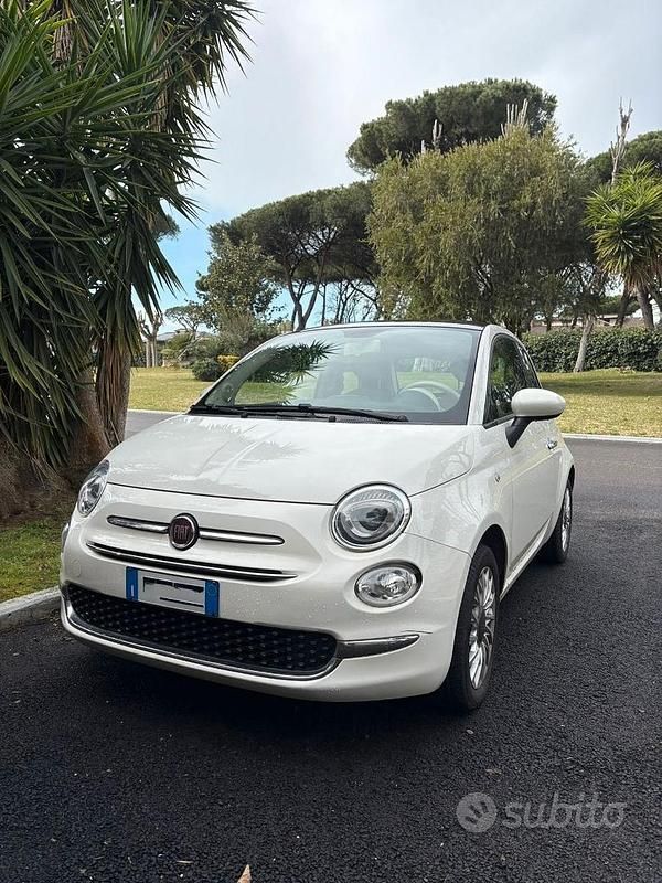 Usata Fiat 500 Lounge 2017 Bianco Utilitaria