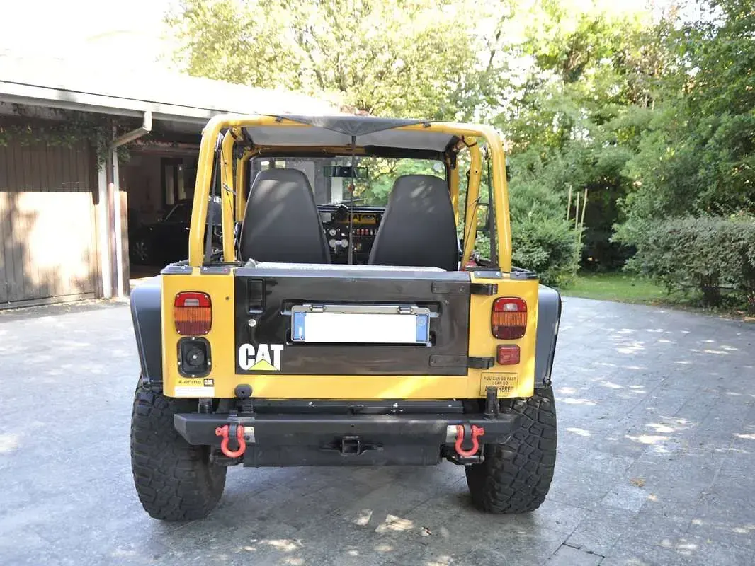 Usata Jeep Wrangler Limited 184 CV (135 kW) 1994 Giallo SUV