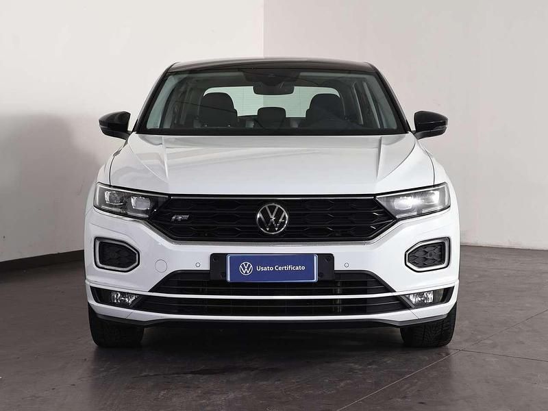 Usata VW T-Roc Advance 150 CV (110 kW) 2021 Pure white nero SUV