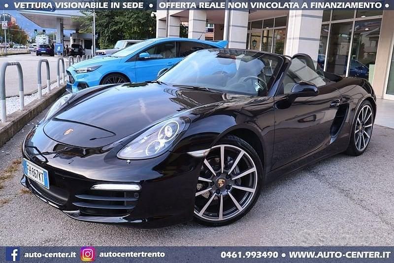 Usata Porsche Boxster Black Edition 265 CV (194 kW) 2016 Nero Cabrio