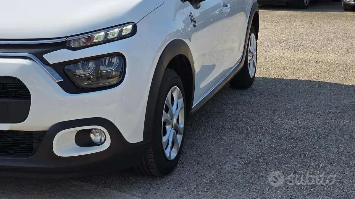 Usata Citroën C3 102 CV (75 kW) 2022 Bianco Utilitaria