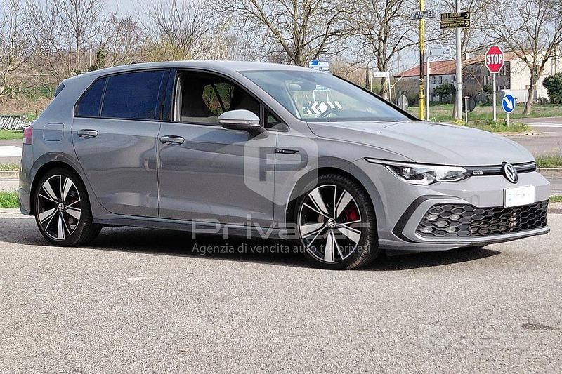 Usata VW Golf VII GTD 200 CV (147 kW) 2021 Grigio Utilitaria