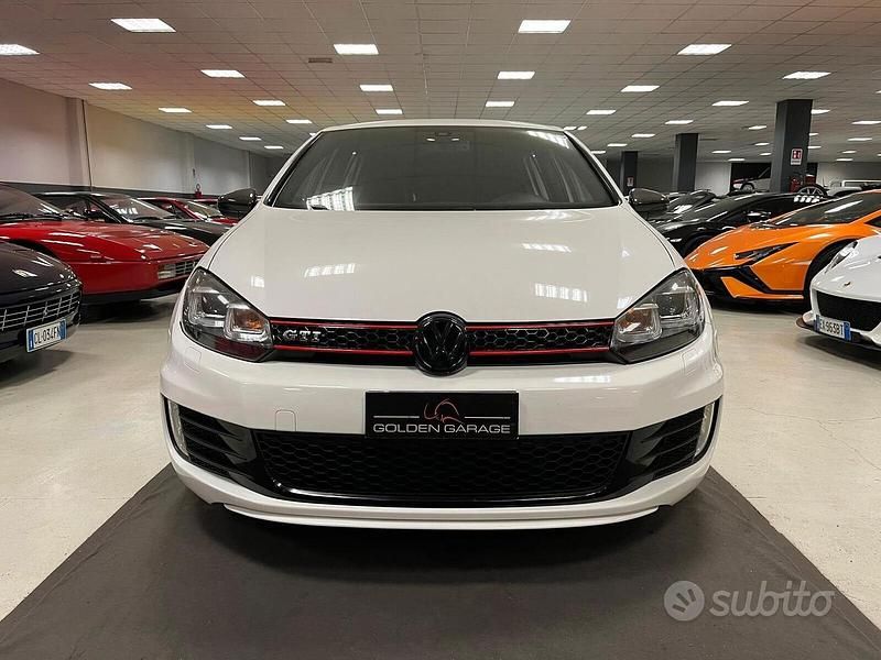 Usata VW Golf VII GTI 211 CV (155 kW) 2012 Bianco Berlina