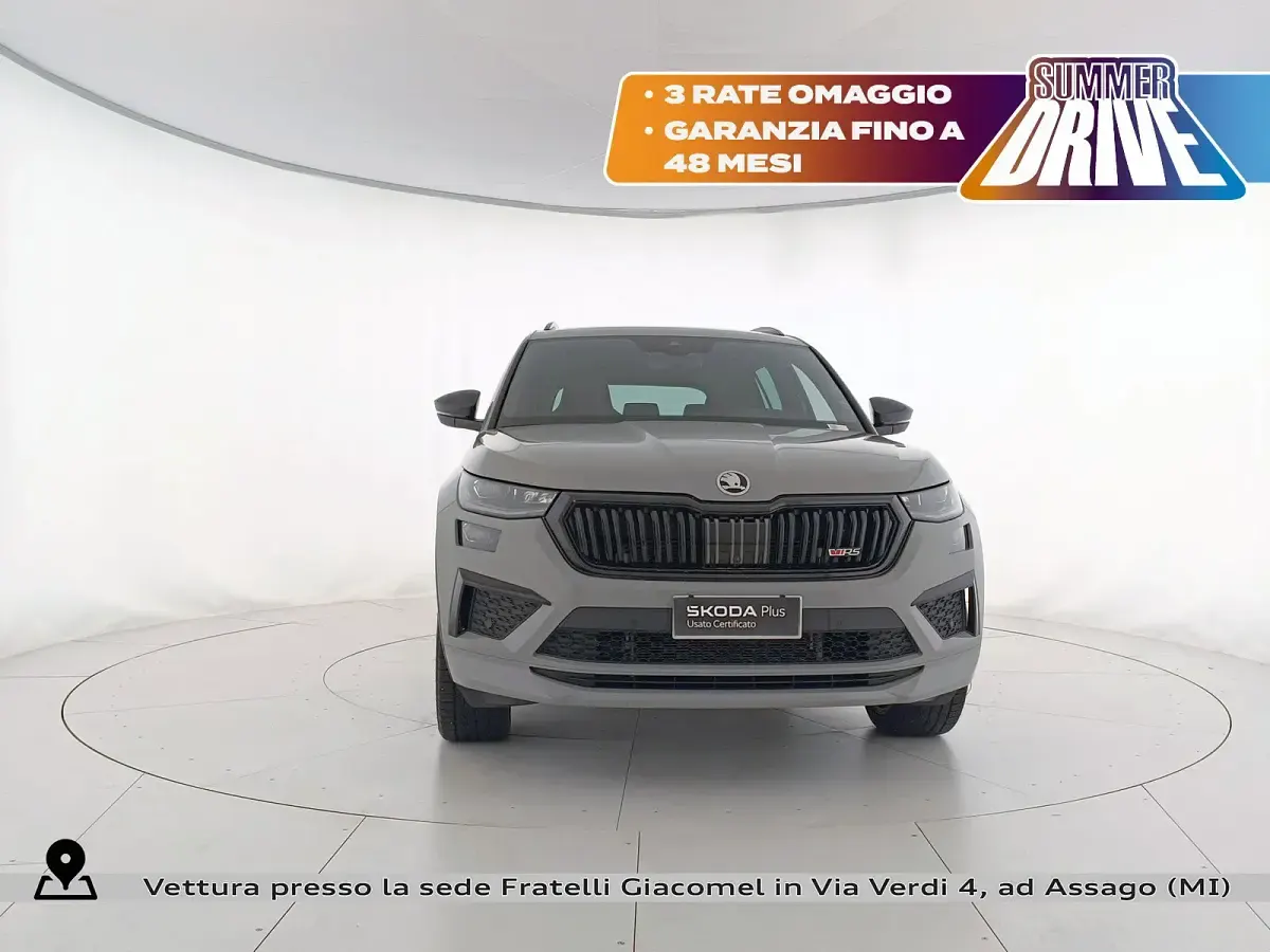 Usata Skoda Kodiaq RS 245 CV (180 kW) 2022 Grigio SUV