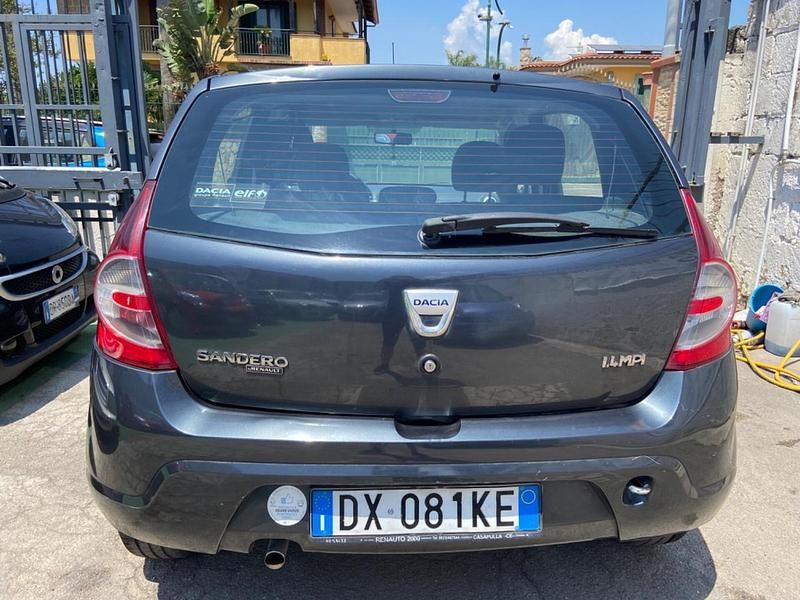 Usata Dacia Sandero 75 CV (55 kW) 2009 Nero Utilitaria