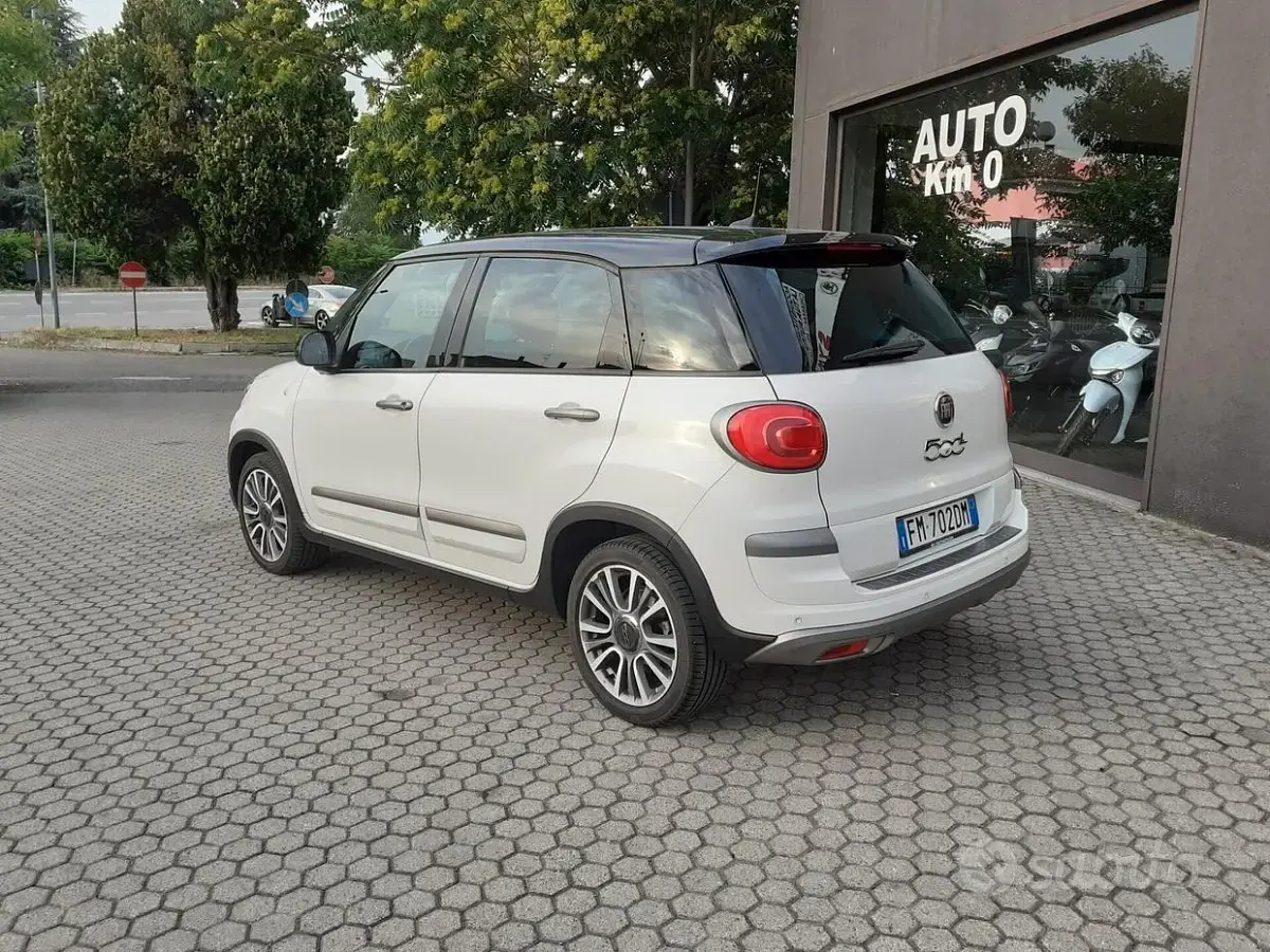 Usata Fiat 500L Trekking 95 CV (69 kW) 2017 Bianco Monovolume