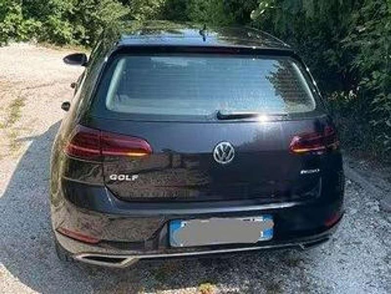 Usata VW Golf VII Executive 110 CV (80 kW) 2018 Nero Berlina