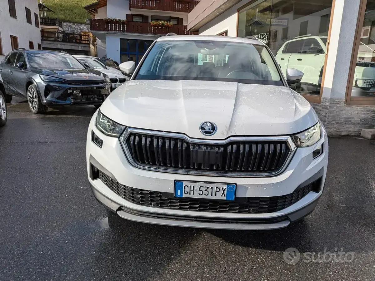 Usata Skoda Kodiaq Executive 150 CV (110 kW) 2021 Bianco SUV