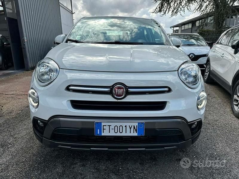 Usata Fiat 500X Cross 95 CV (69 kW) 2018 Bianco SUV