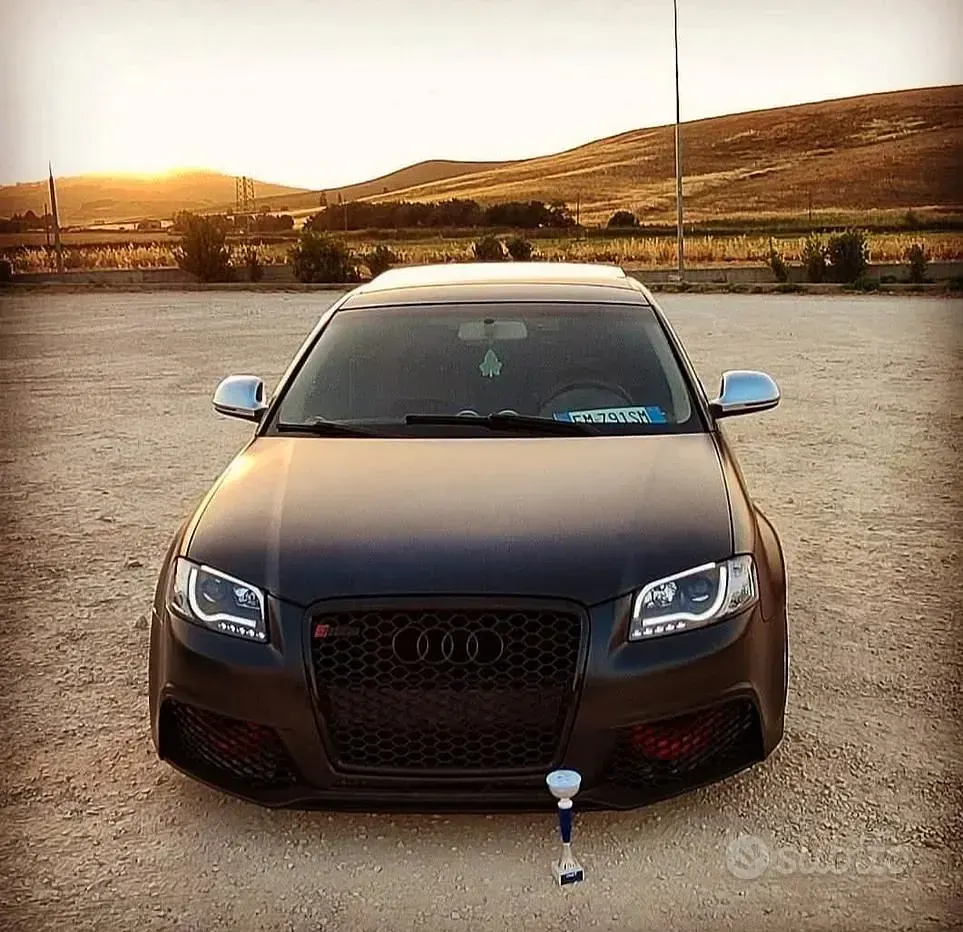 Usata Audi A3 170 CV (125 kW) 2008 Nero Utilitaria