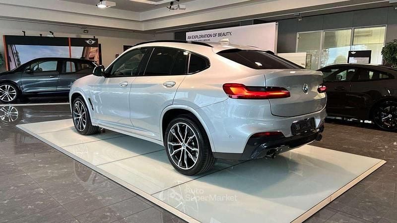 Usata BMW X4 M Sport 286 CV (210 kW) 2021 Argento SUV