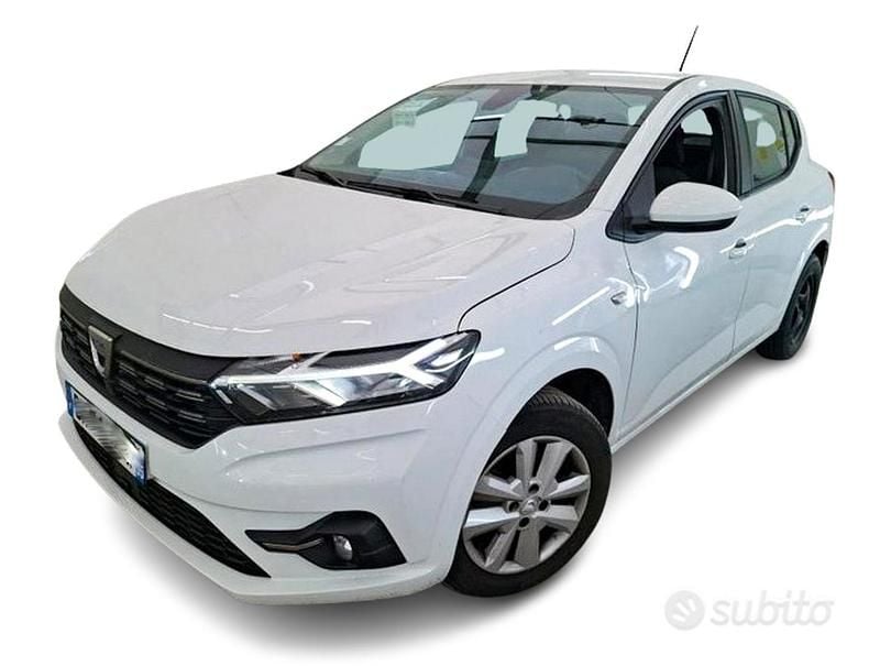 Usata Dacia Sandero Comfort 91 CV (66 kW) 2022 Bianco Berlina