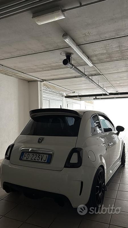 Usata Abarth 595 250 CV (183 kW) 2016 Bianco Utilitaria