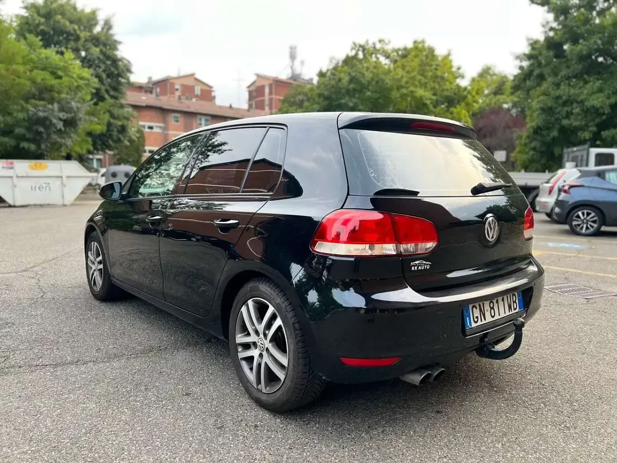 Usata VW Golf VI Comfortline 122 CV (89 kW) 2009 Nero Berlina