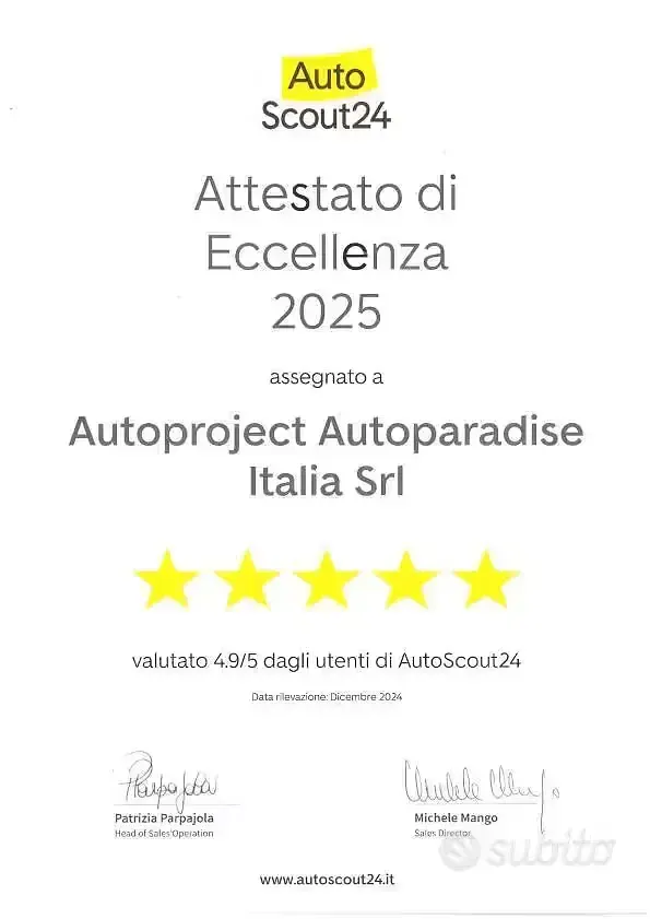 Usata DS Automobiles DS7 Crossback Business 131 CV (96 kW) 2018 Bianco SUV