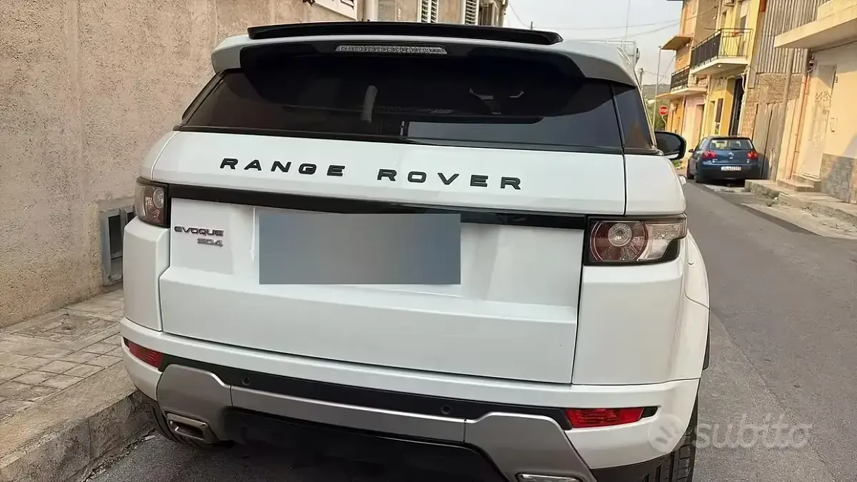 Usata Land Rover Range Rover evoque 190 CV (139 kW) 2011 Bianco SUV