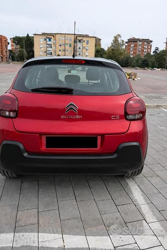 Usata Citroën C3 83 CV (61 kW) 2021 Rosso Utilitaria