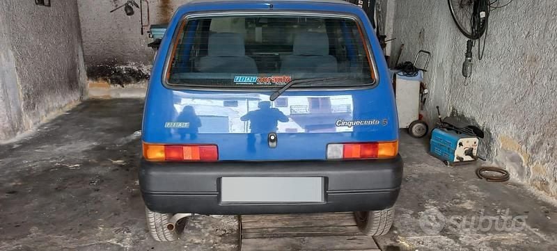 Occasion Fiat Cinquecento 39 ch (28 kW) 1997 Bleue Citadine