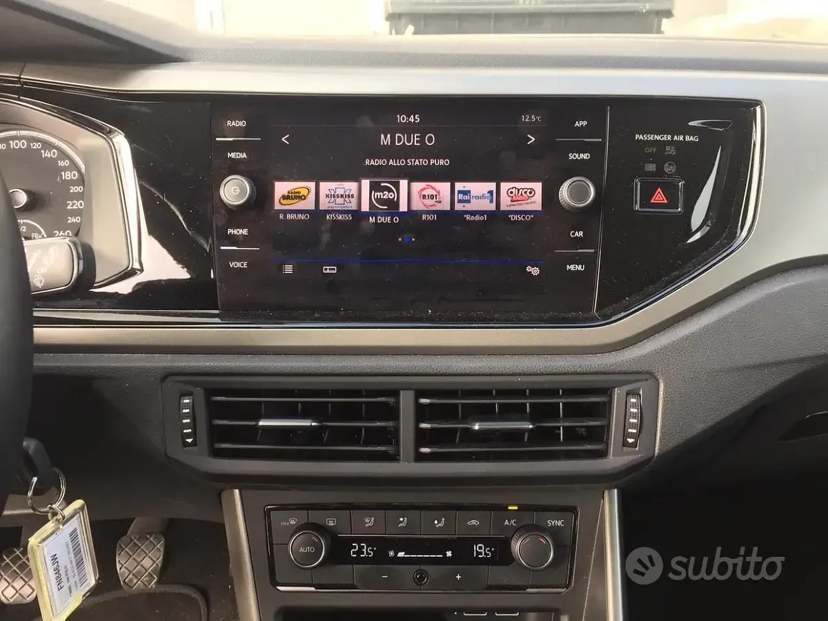 Usata VW Polo 80 CV (58 kW) 2018 Nero Utilitaria