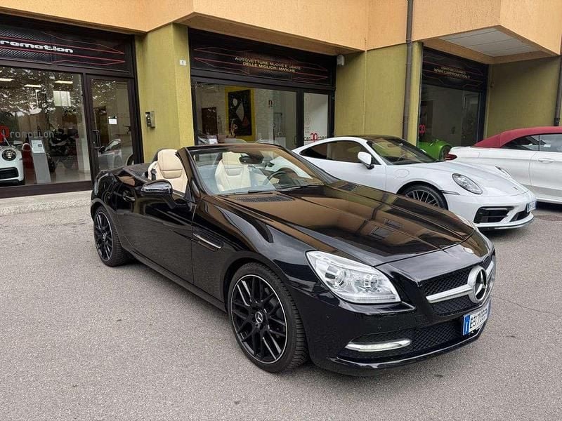 Gebraucht Mercedes SLK200 184 PS (135 kW) 2011 Schwarz Cabrio
