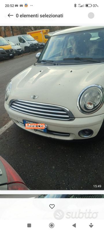 Bianco Usata 2010 Mini ONE Due volumi | 4000 € (Ottimo prezzo) - Immagine 1/4