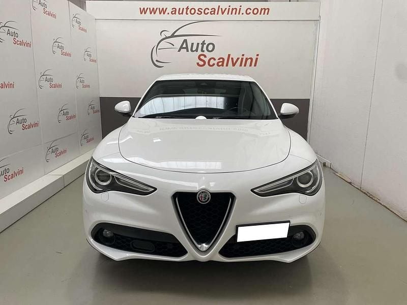 Usata Alfa Romeo Stelvio Ti 210 CV (154 kW) 2021 Bianco SUV