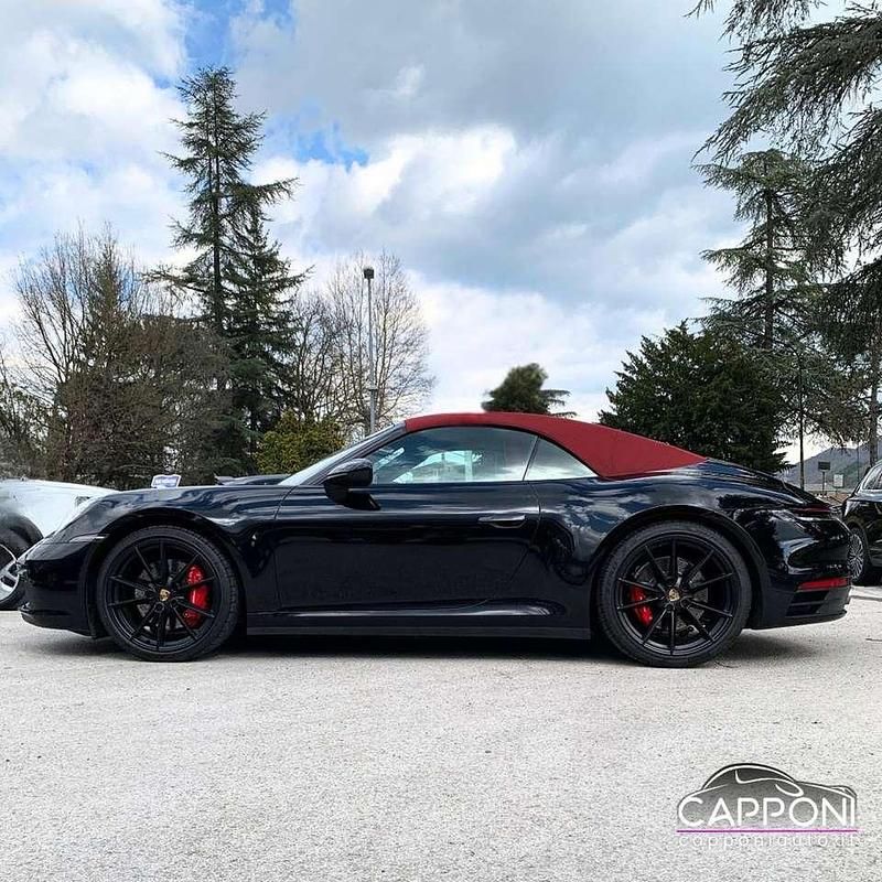 Usata Porsche 911 Carrera 4S Cabriolet 450 CV (330 kW) 2021 Nero Cabrio