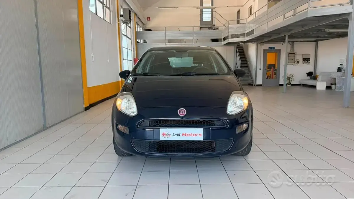 Usata Fiat Punto Lounge 77 CV (56 kW) 2017 Nero Utilitaria