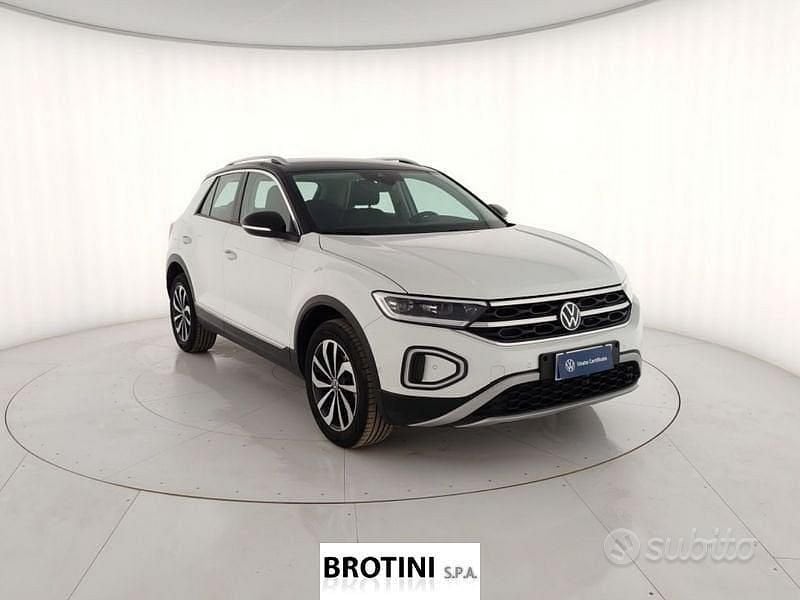 Usata VW T-Roc Style 110 CV (80 kW) 2024 Bianco SUV