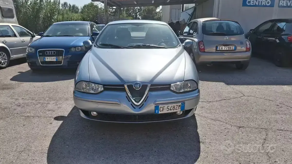 Usata Alfa Romeo 156 Progression 116 CV (85 kW) 2003 Bluazzurro Berlina