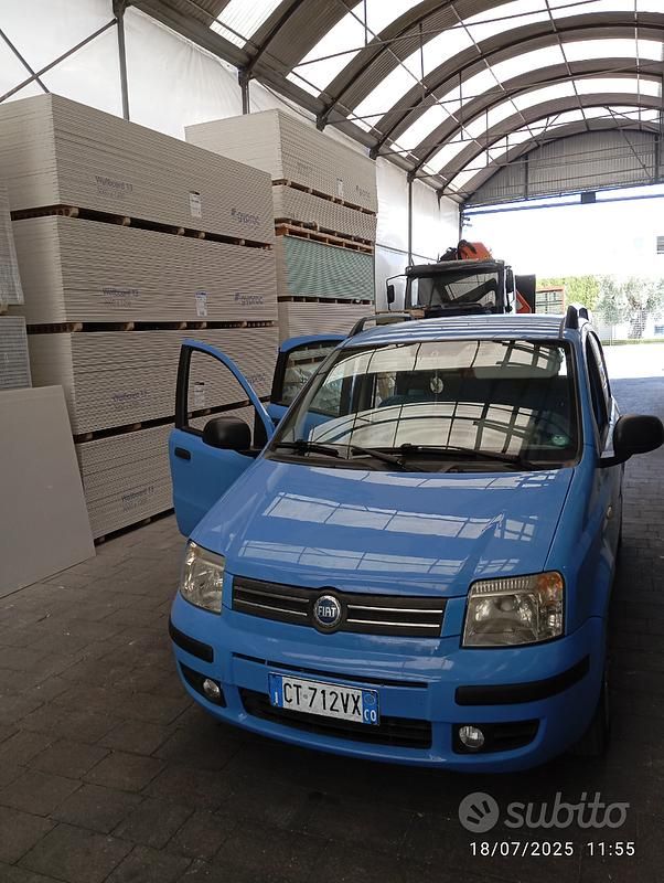 Usata Fiat Panda 2005 Blu Utilitaria