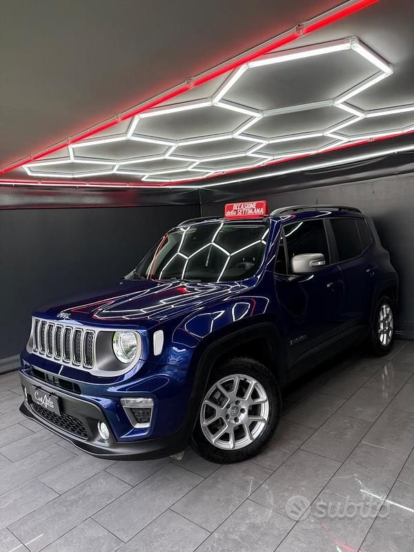 Usata Jeep Renegade Limited 120 CV (88 kW) 2019 Blu SUV