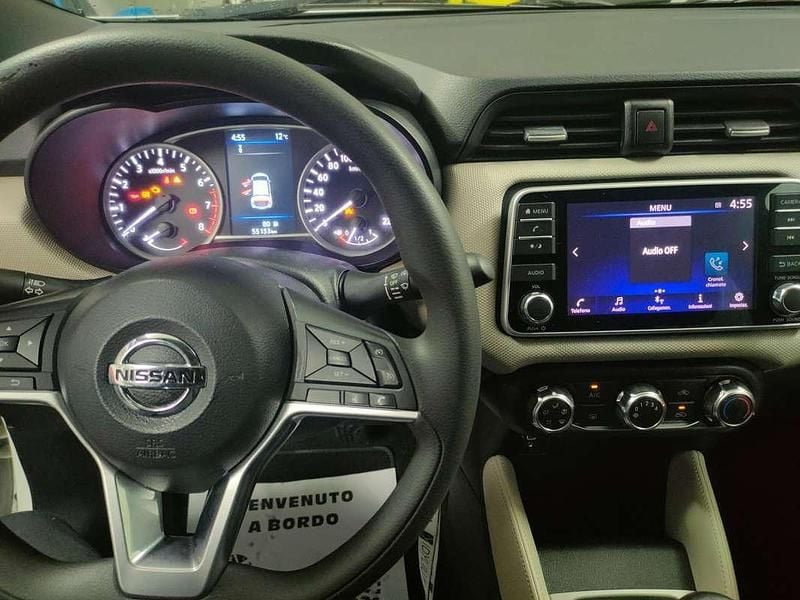 Usata Nissan Micra N-Connecta 101 CV (74 kW) 2019 Bianco Berlina