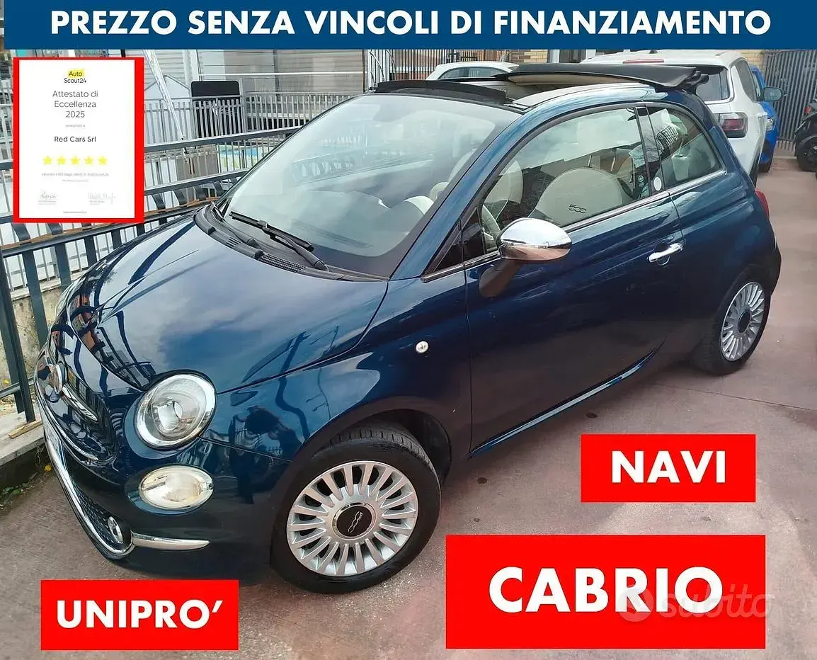 Usata Fiat 500 69 CV (50 kW) 2018 Cabrio