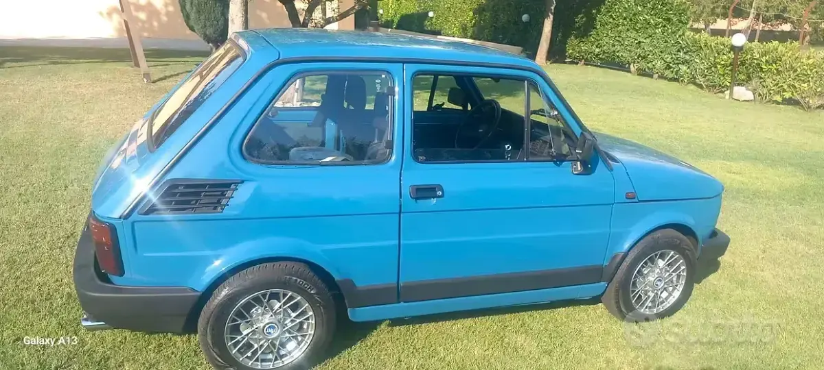 Usata Fiat 126 25 CV (18 kW) 1991 Bluazzurro Utilitaria