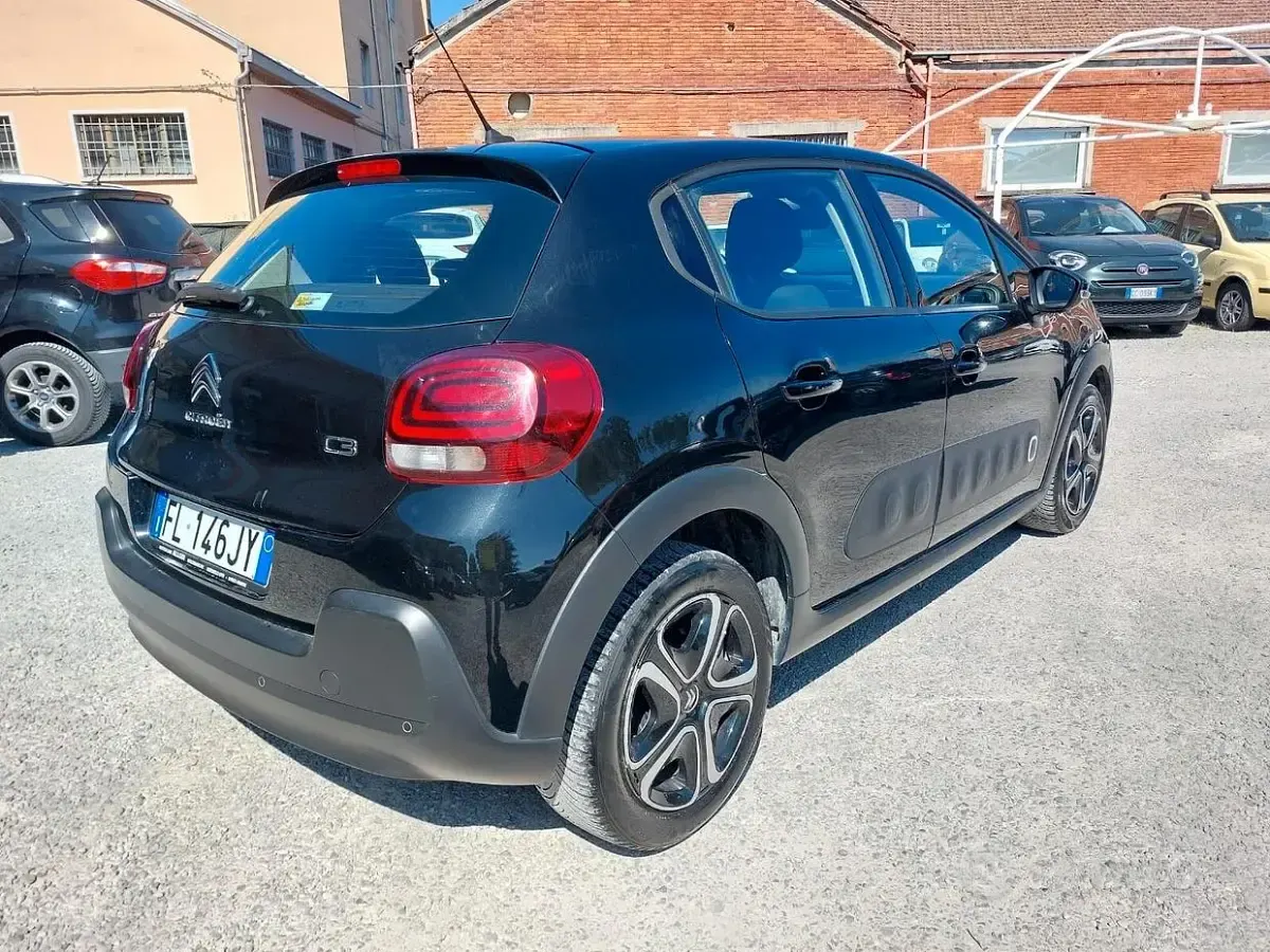 Usata Citroën C3 PureTech 82 CV (60 kW) 2017 Nero Berlina