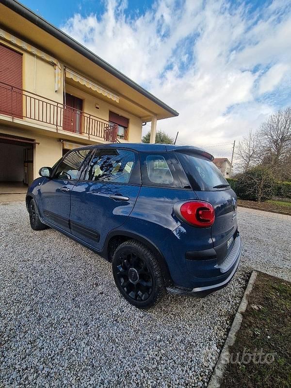 Usata Fiat 500L Cross 95 CV (69 kW) 2021 Blu Monovolume