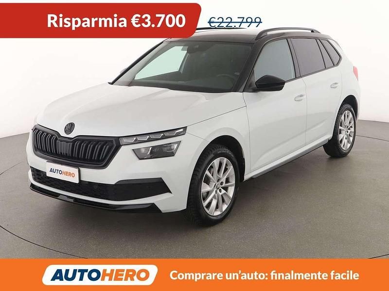 Usata Skoda Kamiq Monte Carlo 110 CV (80 kW) 2022 Bianco SUV