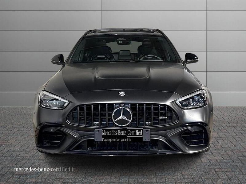 Usata Mercedes S63 AMG Premium Plus 476 CV (350 kW) 2024 Grigio grafite magno Station wagon